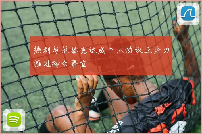 热刺与范赫克达成个人协议正全力推进转会事宜